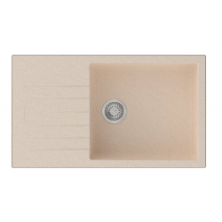 Кухонная гранитная мойка Classic 86x50 XL Beige Fabiano